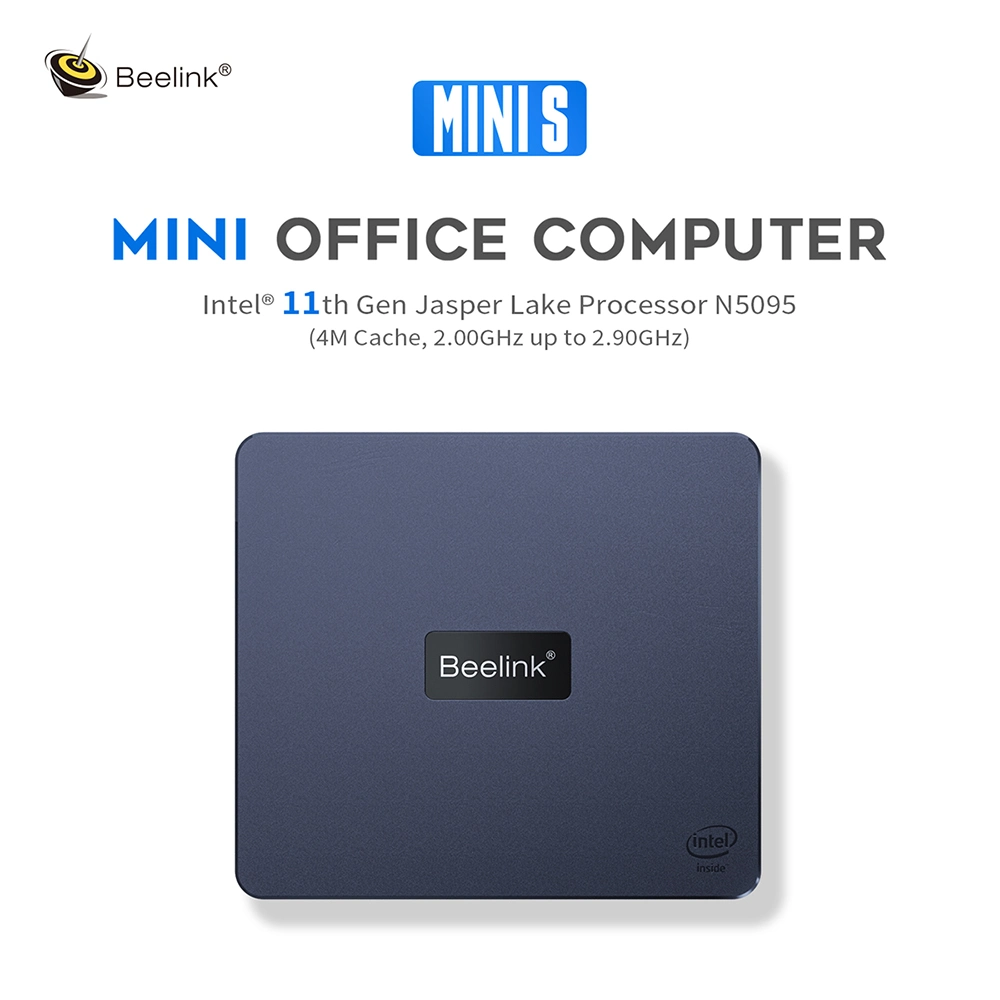 New Cheap Intel Mini PC Windows 11 PRO Bee Link Mini S Mini Computer 11th Gen N5095 8g DDR4 RAM 128g 256 Linux Mini PC