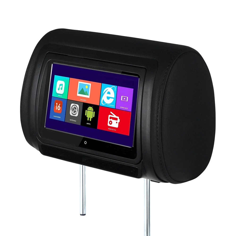 ODM Customize Easy Install Car Taxi Rear Seat Headrest Monitor Entertainment Movie Back Site Android Tablet PC