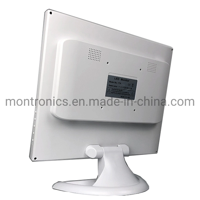 White LCD Medical Monitor 17-Inch Embedded HD Device Monitor