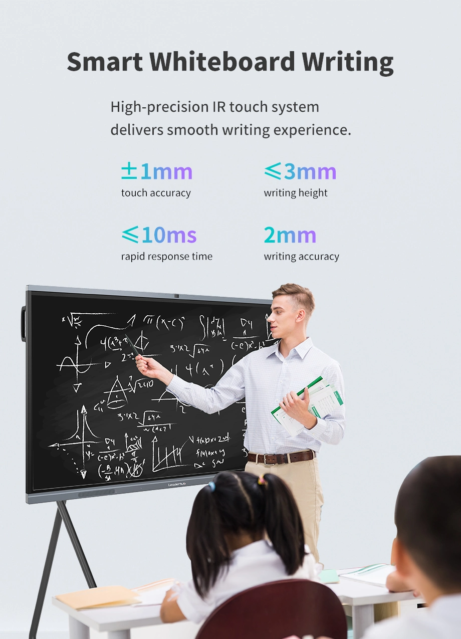 Leaderhub HD LCD Portable Interactive Whiteboard Smart Conference Tablet All in One PC