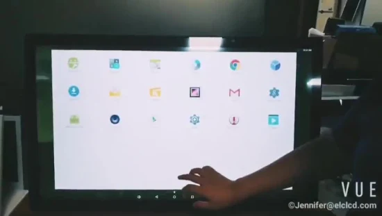 32 インチ フル HD 10 ポイント静電容量式タッチ壁掛け Android タブレット PC/タブレット