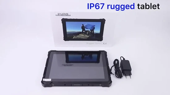 頑丈な車両用タブレット PC、Android ウォール マウント、NFC 10.1 FHD、4G、LTE、Lf Hf、UHF、Can-Bus、Obdii、IP65、GPS および Glonass オプション